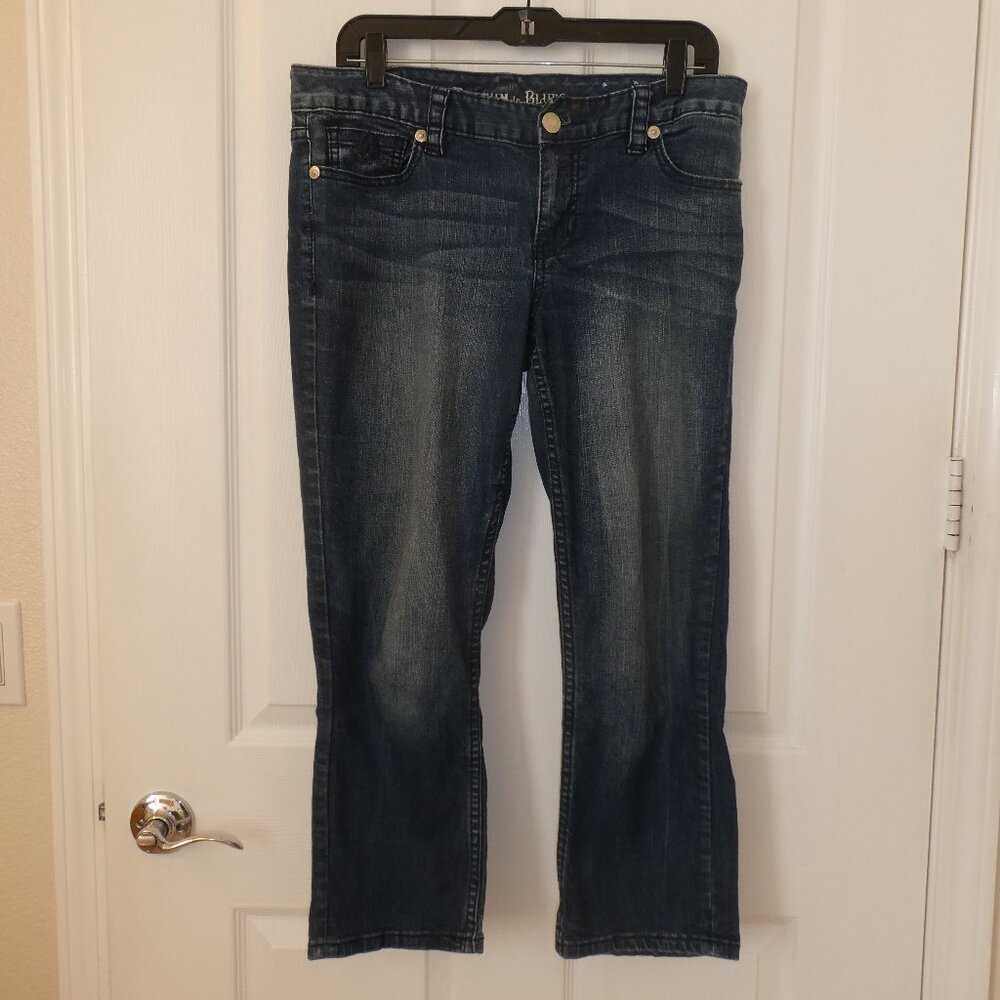 Rhythm in Blues Denim Boot Cut Jeans Women's Size 8